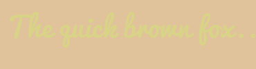Image with Font Color D9D388 and Background Color E0C39A